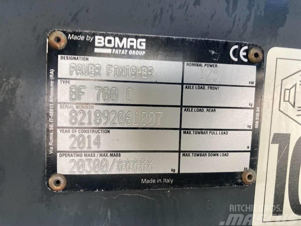 Bomag BF 700 C-2 S500 Stage IV/Tier 4f Asfaltudlæggere