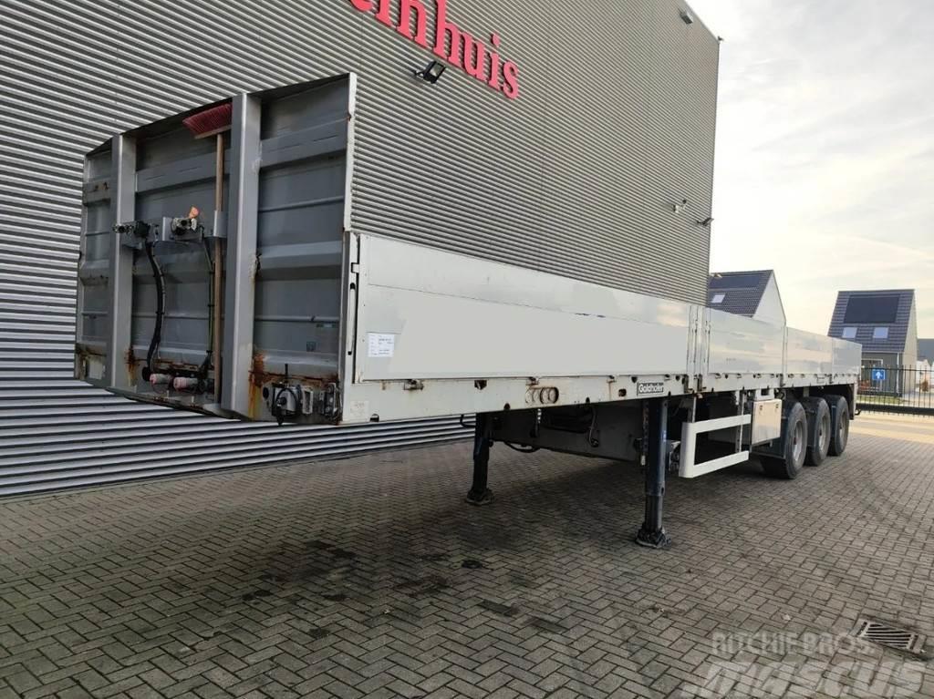 Goldhofer SPZ-DL3-37/80AA 7.95 Meter Extandable Powersteerin Semi-trailer med lad/flatbed