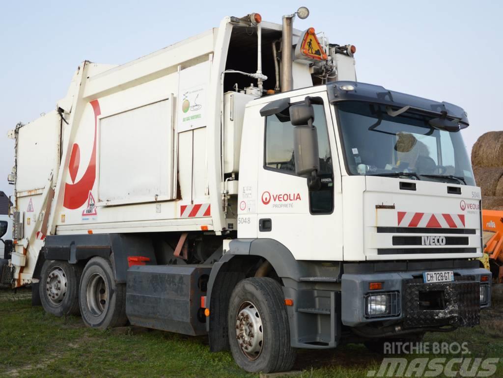 Iveco EuroTech 240E26 Garbage truck Eurovoire CRoss 18m3 Andre lastbiler