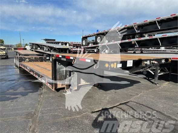 Doosan SPECIALIZED 40 TON FIXED NECK DOUBLE DROP LOWBOY Semi-trailer blokvogn