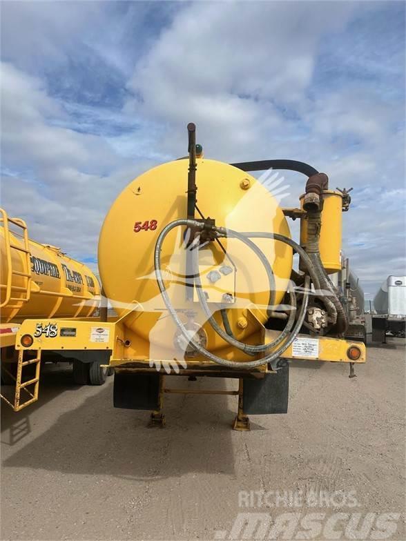 Dragon 130 BBL WATER TANKER WITH PUMP, NON-CODE, SPRING R Semi-trailer med Tank