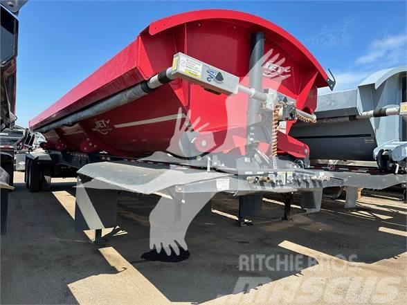 Jet 40' AIR RIDE SIDE DUMP W PINTLE HITCH PTO, AIR & E Anhænger med tip