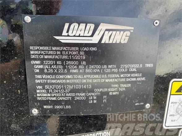 Load King FLIP AXLE, AIR RIDE,DRUM BRAKES, 22.5LP Semi-trailer blokvogn