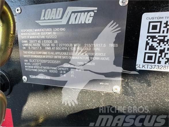 Load King TILT DECK, TRI AXLE, 50K CAPACITY, D-RIN Semi-trailer blokvogn