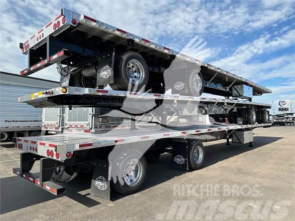 Utility 4000AE 53' CAL LEGAL COMBO FLATBED, COIL PACKAGE, Semi-trailer med lad/flatbed