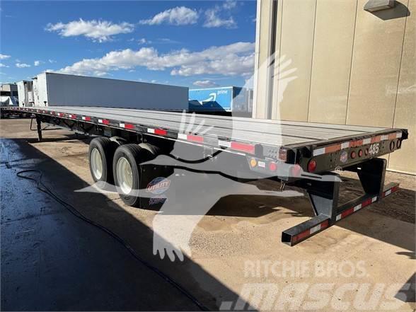 Utility 53' CAL LEGAL STEEL FLATBED, SPRING RIDE W SLIDER, Semi-trailer med lad/flatbed