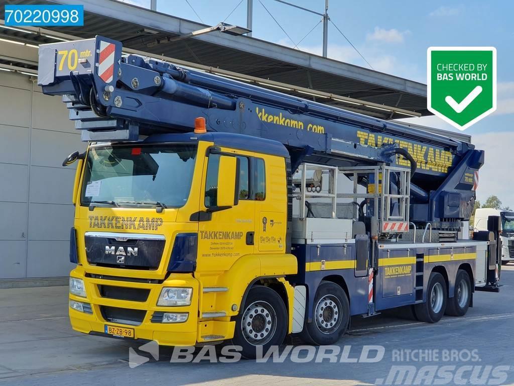 MAN TGS 35.440 8X4 NL-Truck Manual 70mtr Bronto Skylif Lastbilmonterede lifte