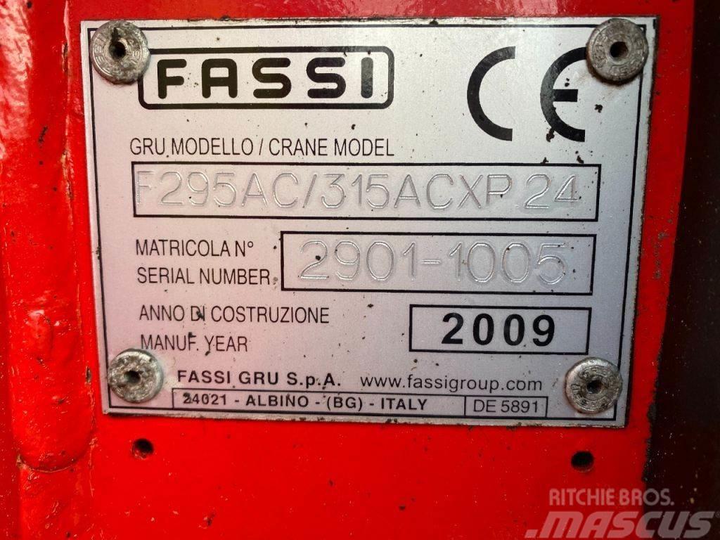 Fassi F315 A.24 + REMOTE + 4X OUTRIGGER F315ACXP.24 Lastbilmonterede kraner