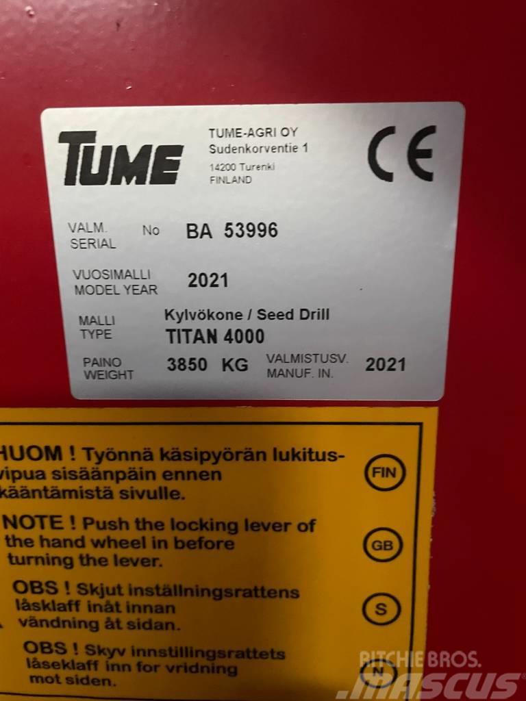 Tume Titan 4000 Kombi-såmaskiner