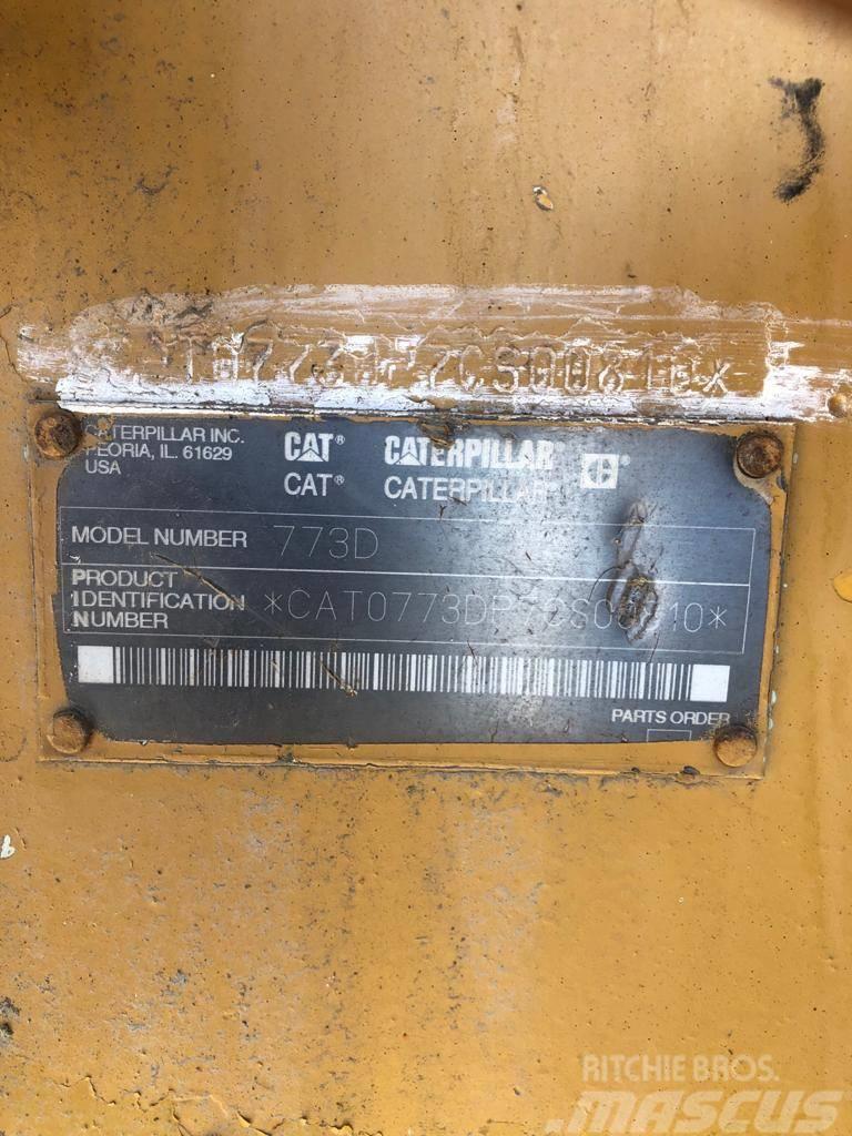 CAT 773 D Knækstyrede dumpere
