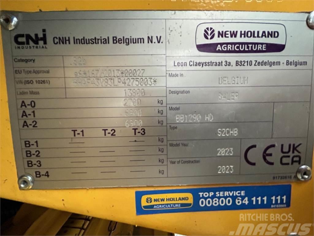 New Holland BB 1290 RC HIGH DENSITY Pressere til firkantede baller