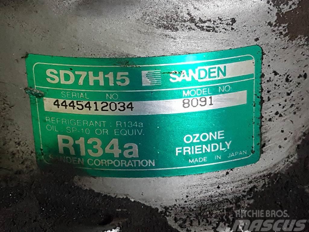  Sanden SD7H15-8091-Compressor/Kompressor/Aircopomp Motorer