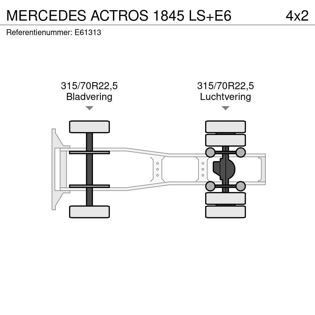 Mercedes-Benz ACTROS 1845 LS+E6 Trækkere