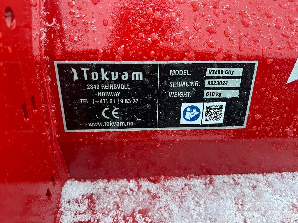 Tokvam Cityplog VT 2.80 trepunktsfäste NYHET Sneplove
