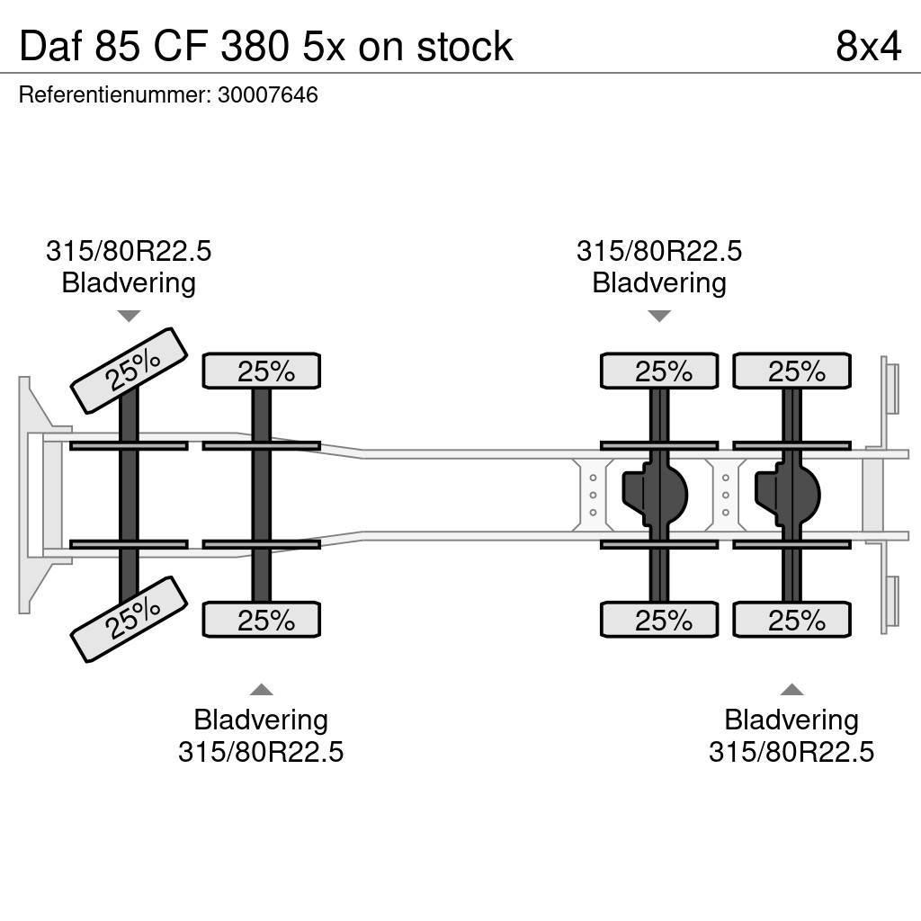 DAF 85 CF 380 5x on stock Slamsuger