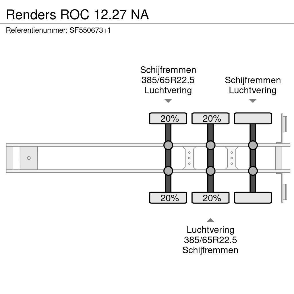 Renders ROC 12.27 NA Semi-trailer med lad/flatbed