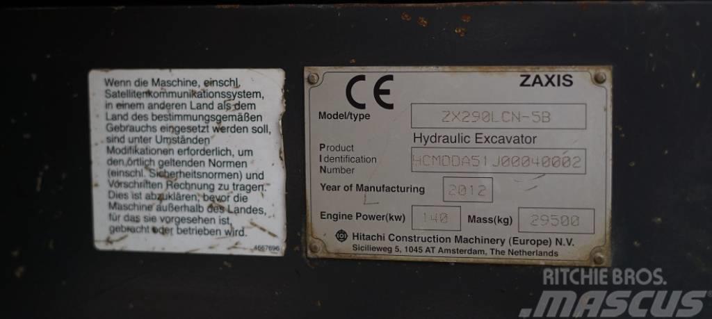 Hitachi ZX 290 LC N-5 Gravemaskiner på larvebånd