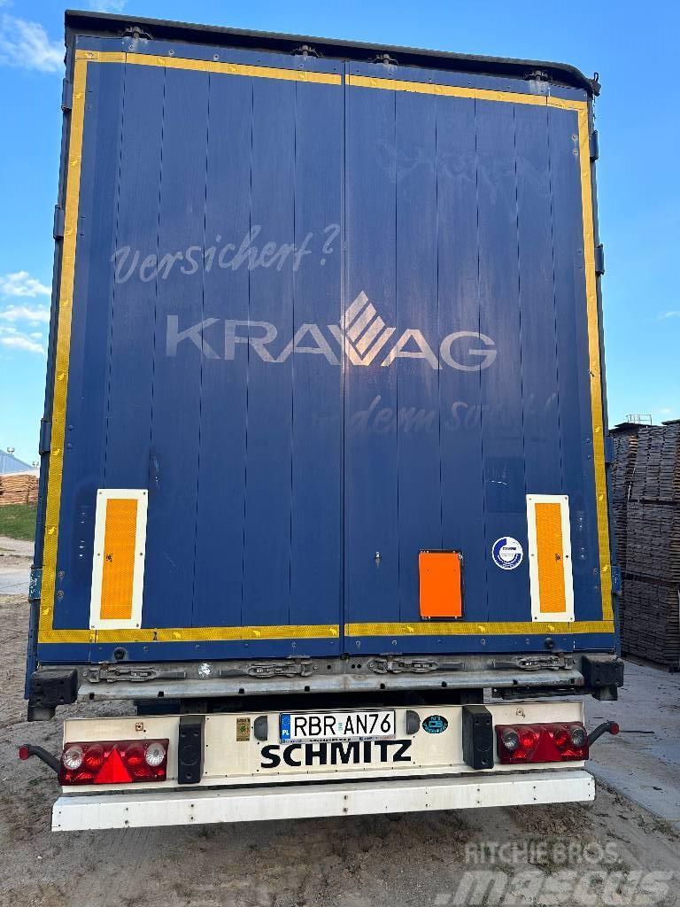 Schmitz Cargobull S01 Semi-trailer med Gardinsider