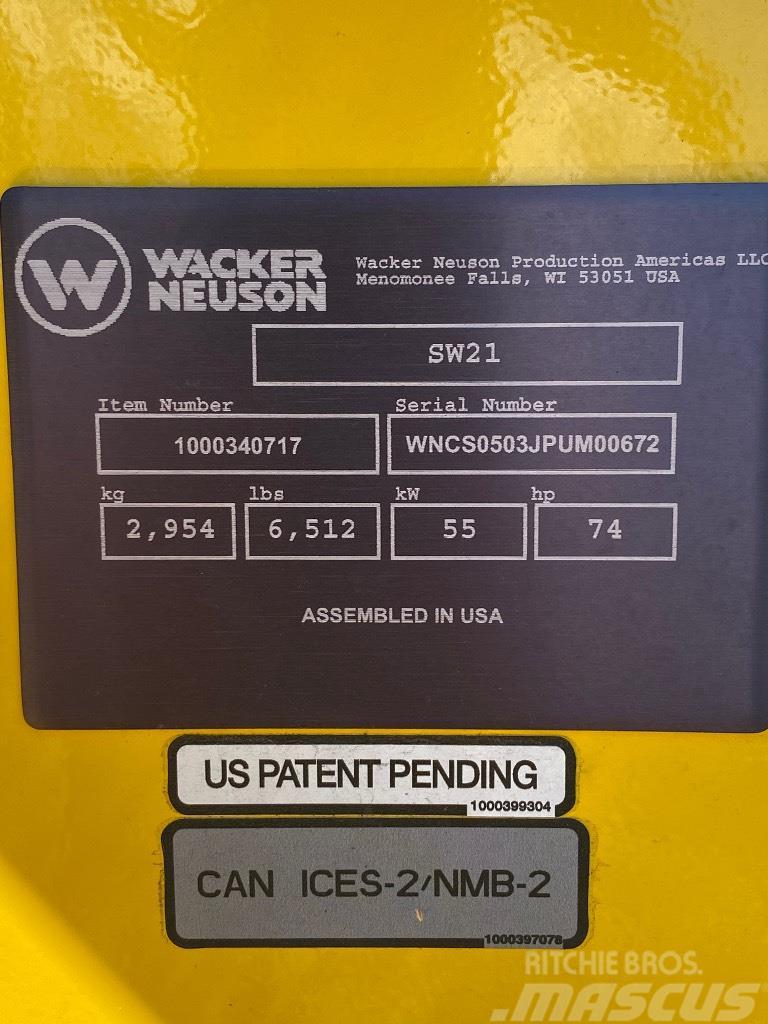 Wacker Neuson SW21 Minilæsser - skridstyret