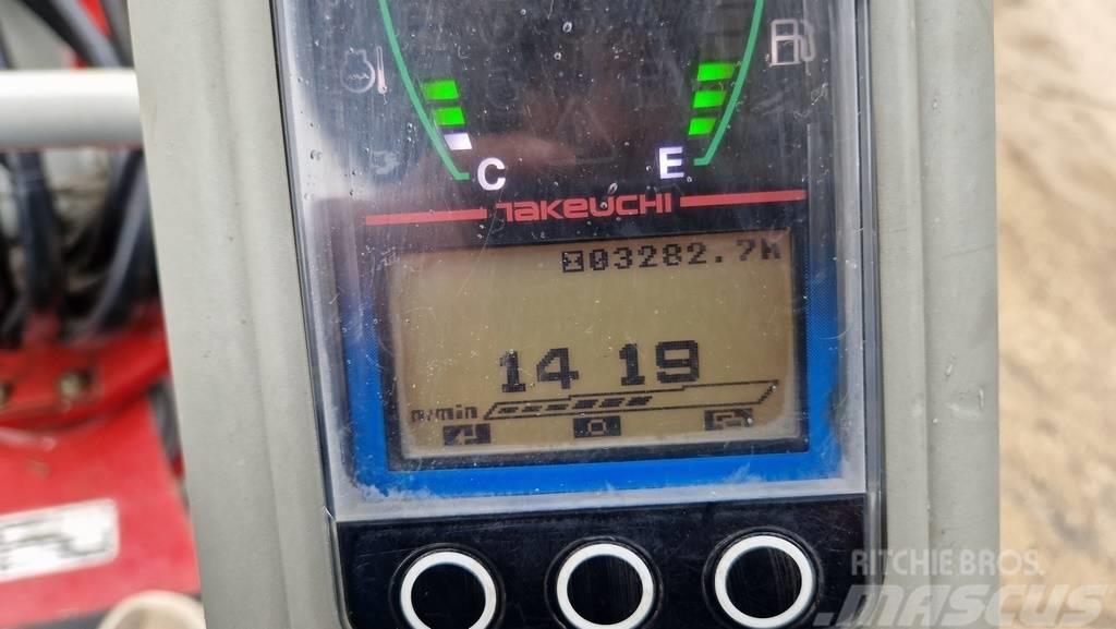 Takeuchi TB225 - POWERTILT - 3X BUCKETS - 2019 YEAR Minigravemaskiner