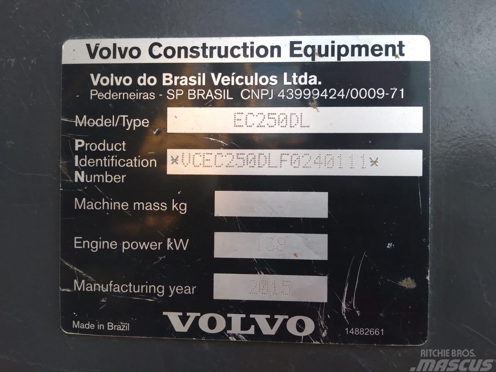 Volvo EC 250 D L Gravemaskiner på larvebånd