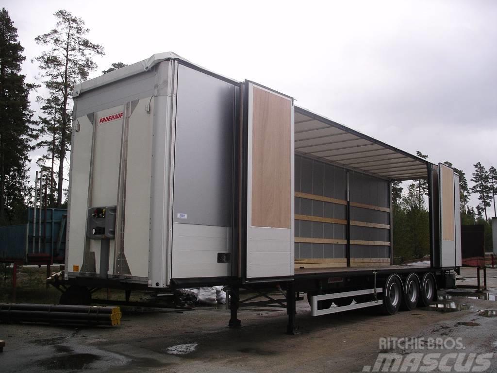 Fruehauf MaxiSpeed Hydraulisk överbyggnad Semi-trailer med Gardinsider
