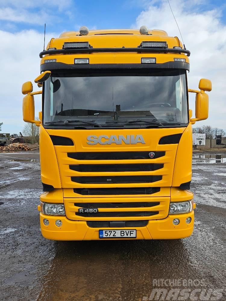Scania R 450+HAAGIS Tømmertransport