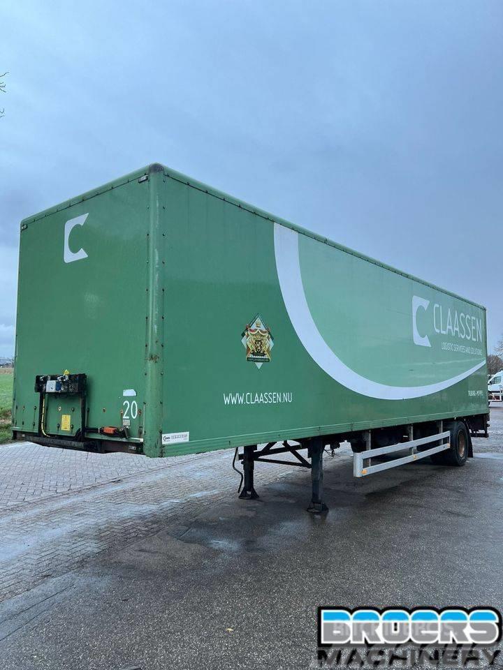 Pacton T1-001 Semi-trailer med fast kasse