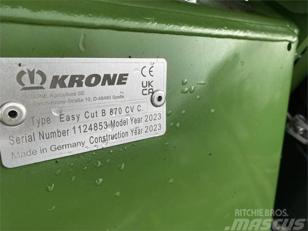 Krone EC B 870 CV Collect Græsslåmaskiner
