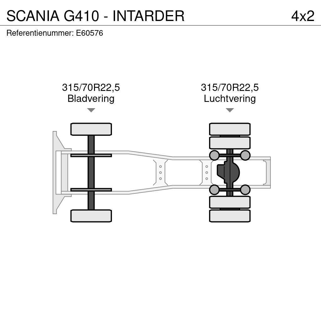 Scania G410 - INTARDER Trækkere