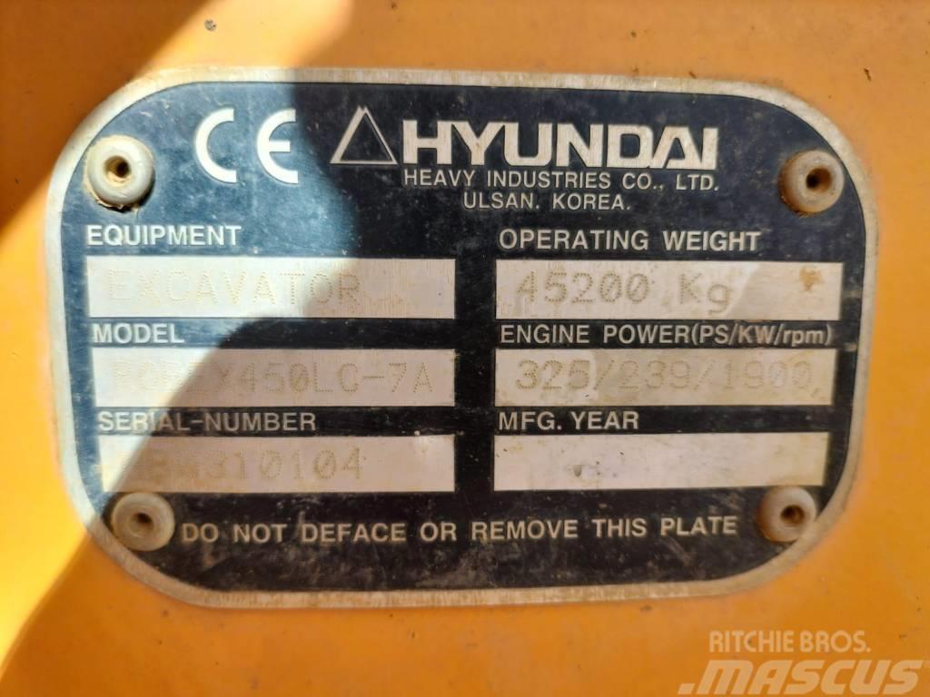 Hyundai Robex 450 LC-7 A Rendegravere