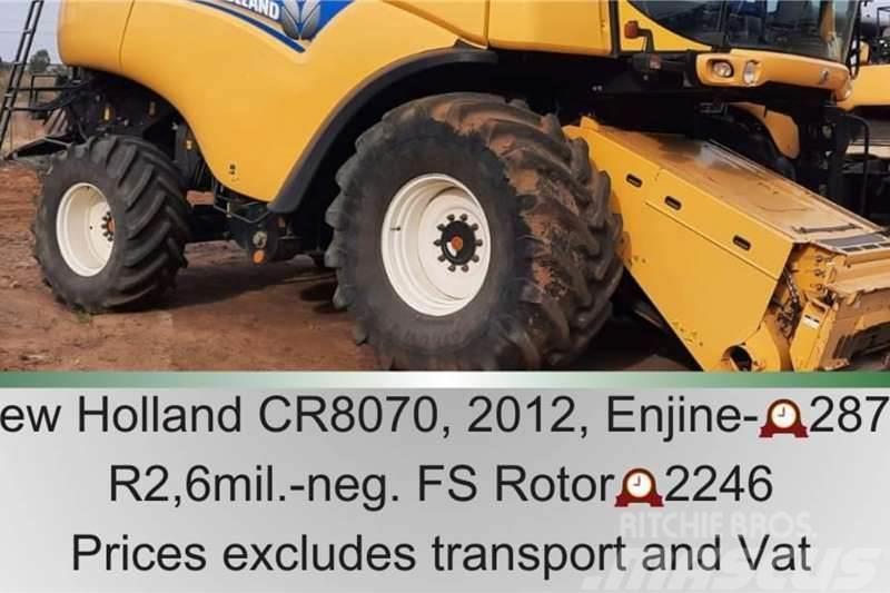 New Holland CR 8070 - 2246 rotor hours Andre lastbiler