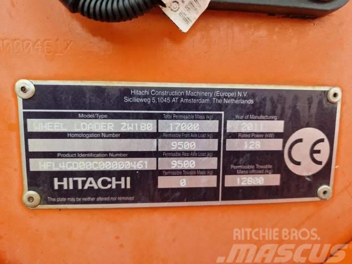 Hitachi ZW 180 Læssemaskiner på hjul