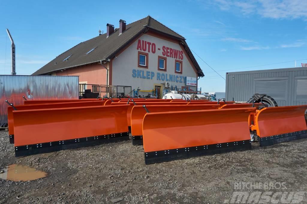 Top-Agro Communal straight snow plow 3,0m + hydraulic Fejemaskiner