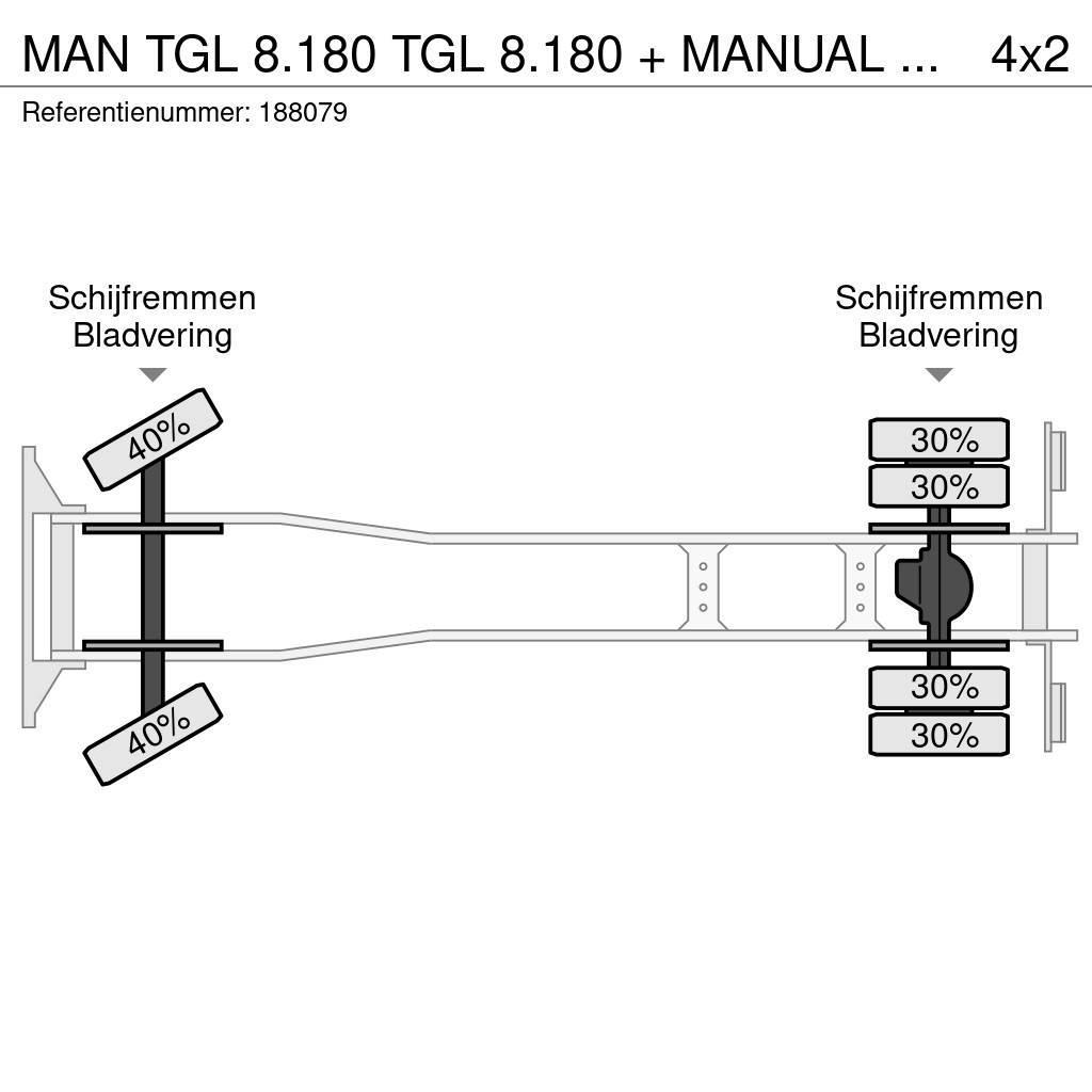 MAN TGL 8.180 TGL 8.180 + MANUAL + Lift Fast kasse