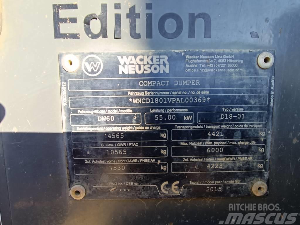 Wacker Neuson DW 60 Dumpere