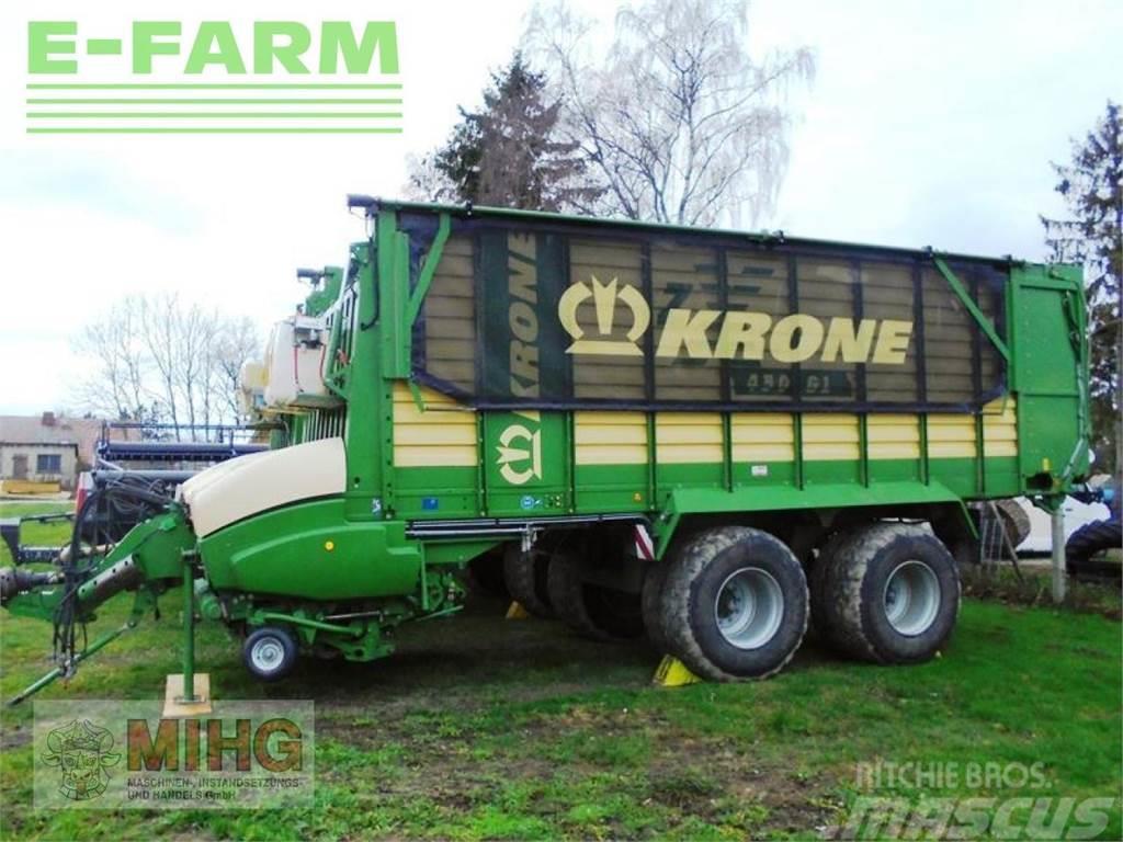 Krone ladewagen zx 450gl Andre Semi-trailere