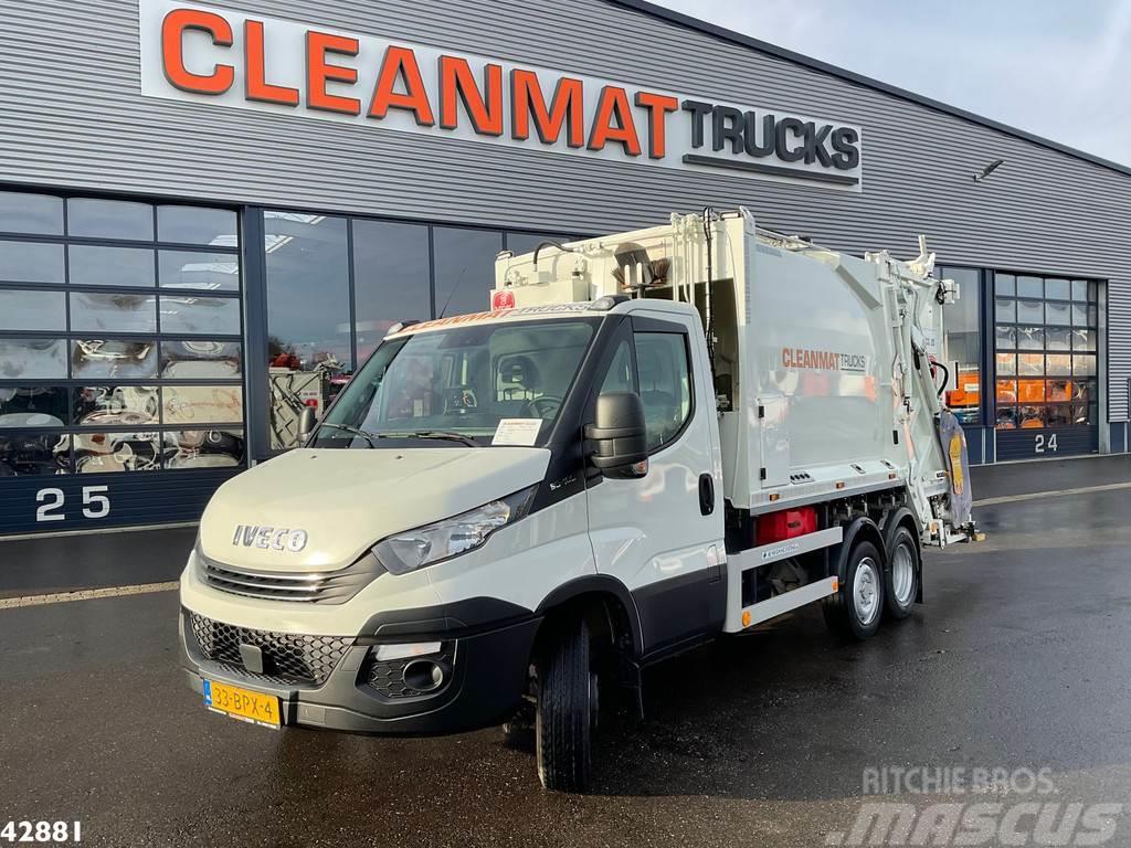 Iveco Daily 100C21 VDK 7m³ + AE weighing systeem Renovationslastbiler