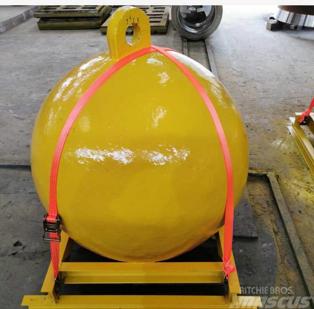  Crushing bull steel ball 4 - 8 tons Mobile knusere
