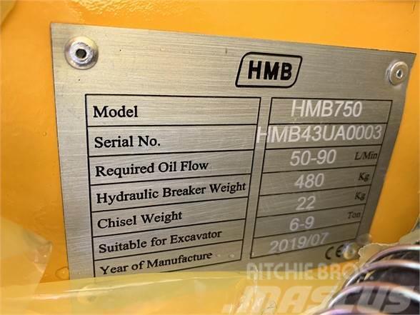 HMB 750 Hydraulik / Trykluft hammere
