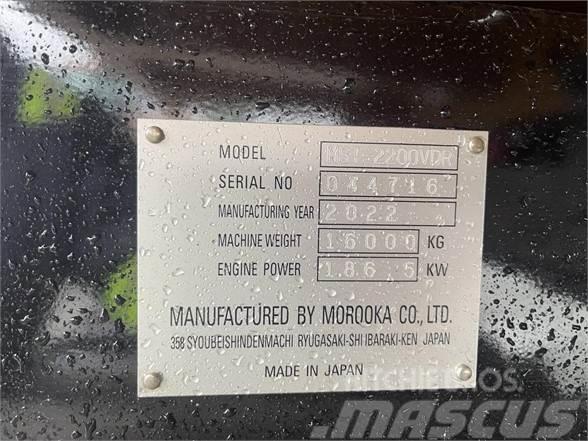 Morooka MST2200VDR Bælte-tipvogn
