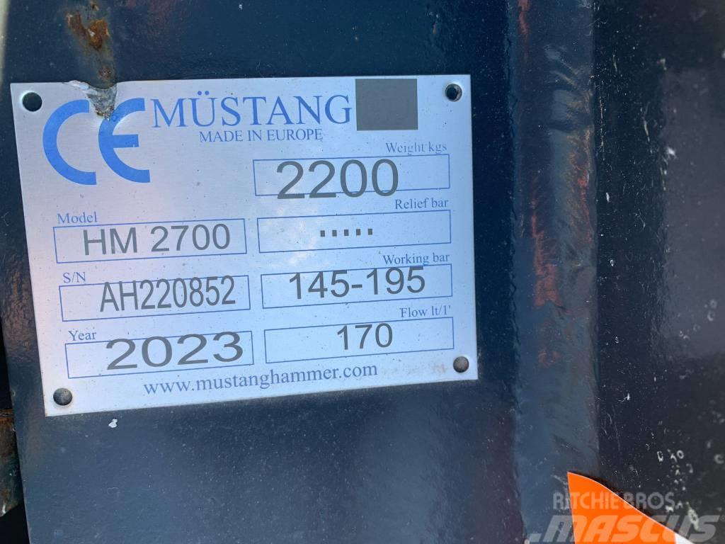Mustang HM2700 Hydraulik / Trykluft hammere