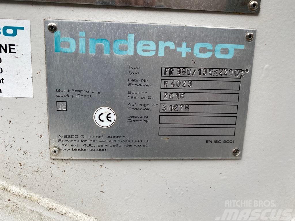  Binder FR 980/195 x 2200/3 Fødere