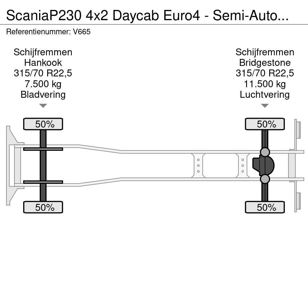 Scania P230 4x2 Daycab Euro4 - Semi-Automaat - KoelVriesB Kølelastbiler