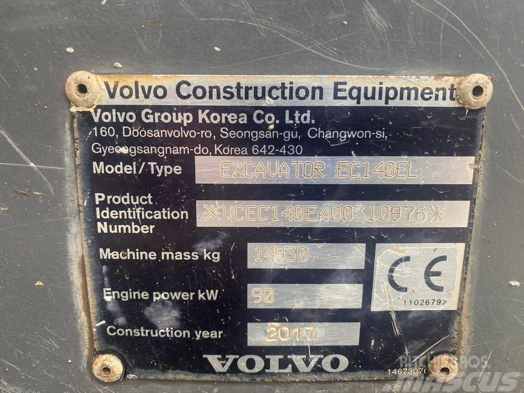 Volvo EC 140 EL Gravemaskiner på larvebånd