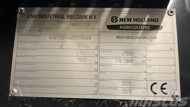 New Holland FR780 T4B Finsnittere
