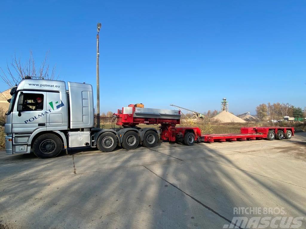  Naczepa tiefbett Goldhofer 3+1 Semi-trailer blokvogn