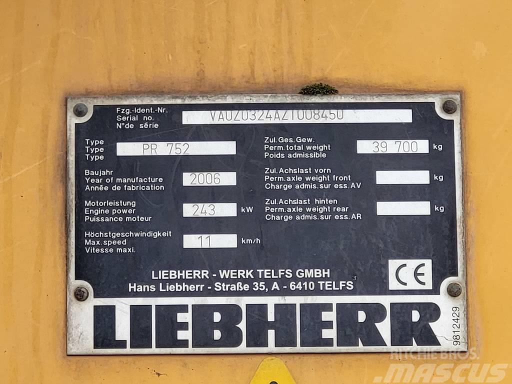 Liebherr PR 752 Litronic Bulldozer på larvebånd