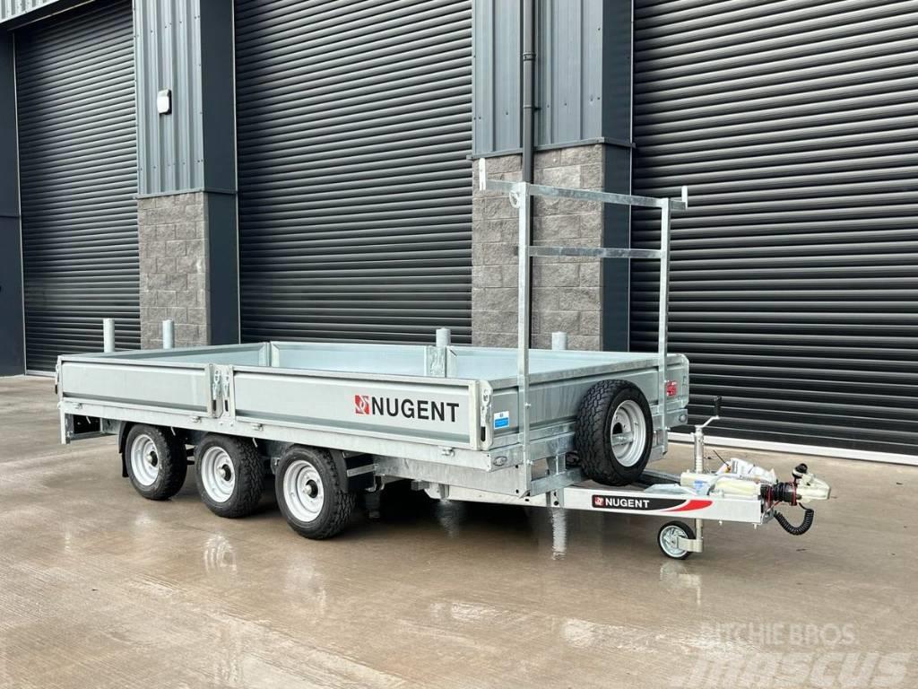 Nugent F4320T FlatBed Trailer Anhænger med lad/Flatbed