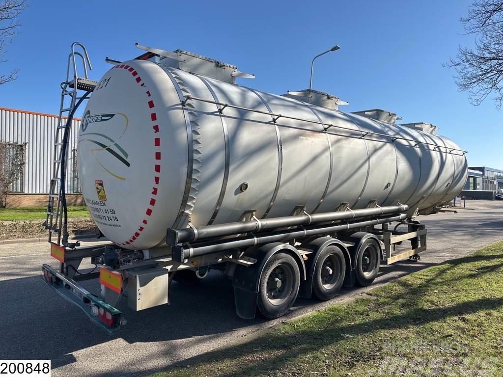 Van Hool Chemie 42000 Liter, 3 Compartments Semi-trailer med Tank